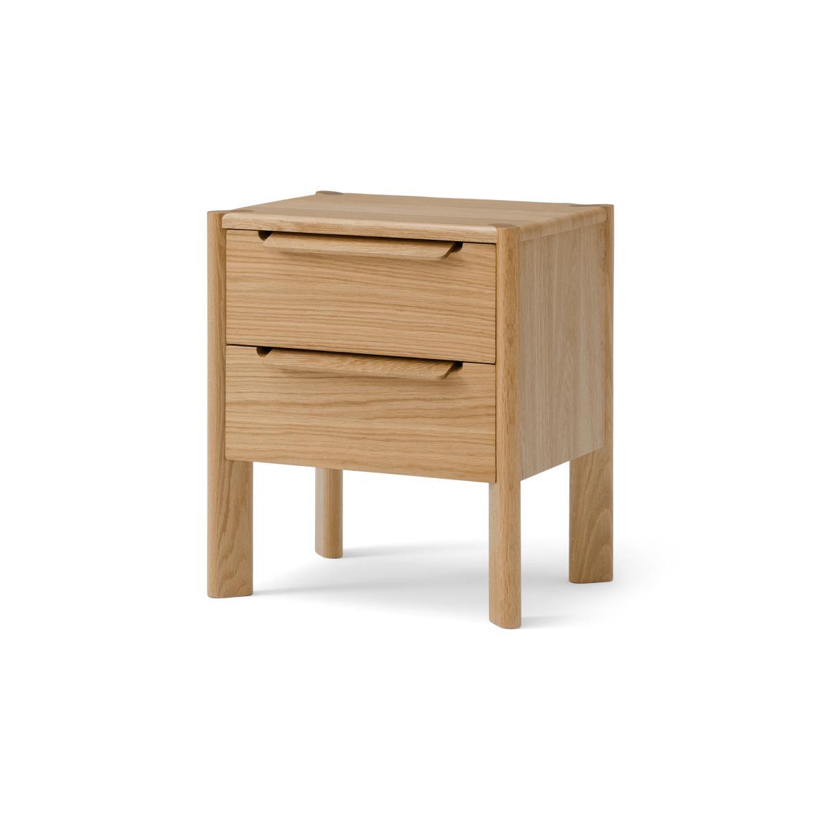 Ardelle Bedside Table, Oak – image 3