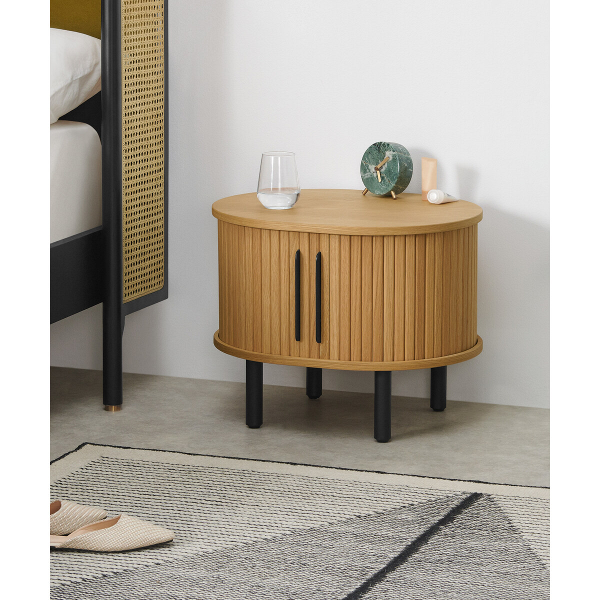 Tambo Bedside Table, Oak – image 3