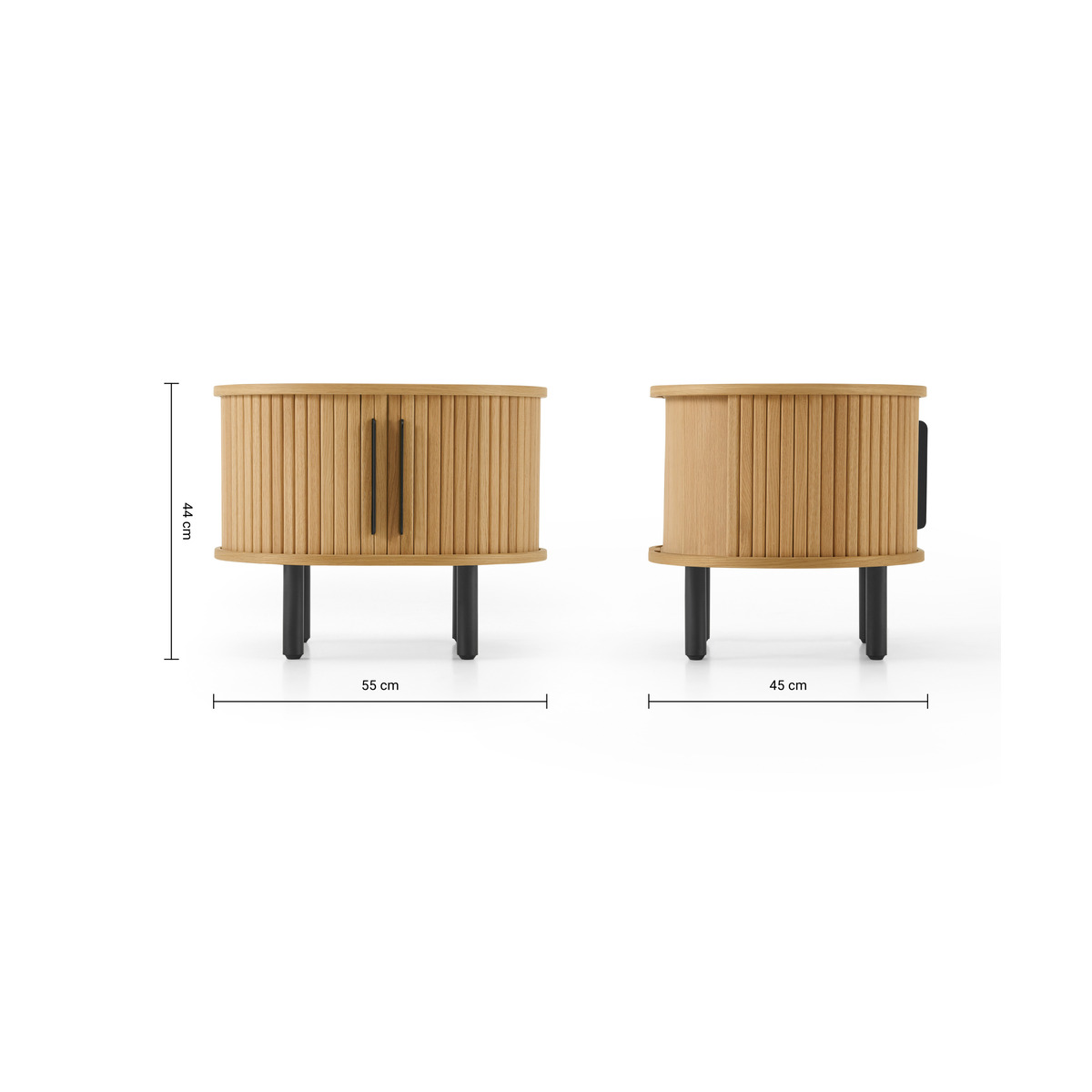 Tambo Bedside Table, Oak – image 5