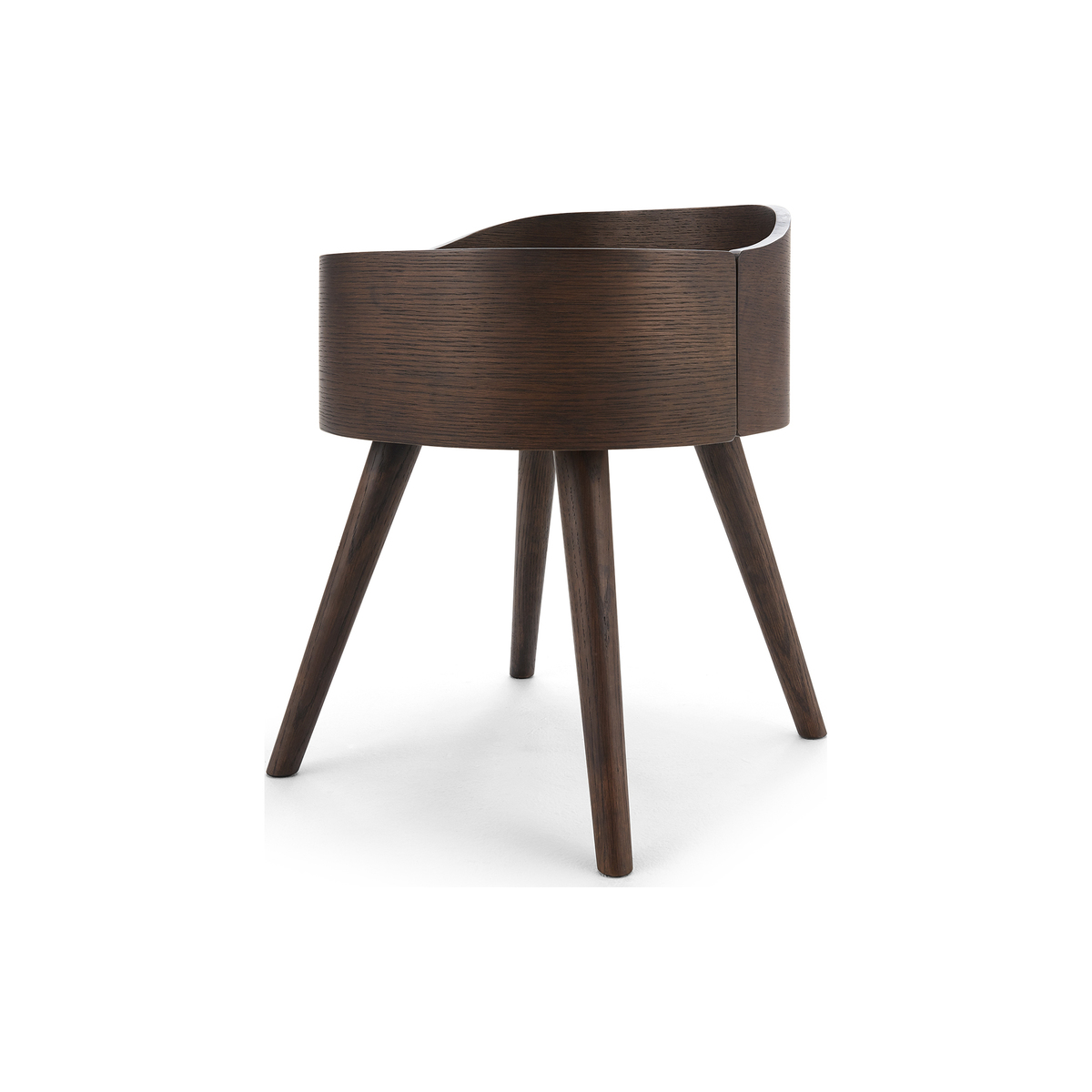 Ada Bedside Table, Dark Stain Oak – image 2
