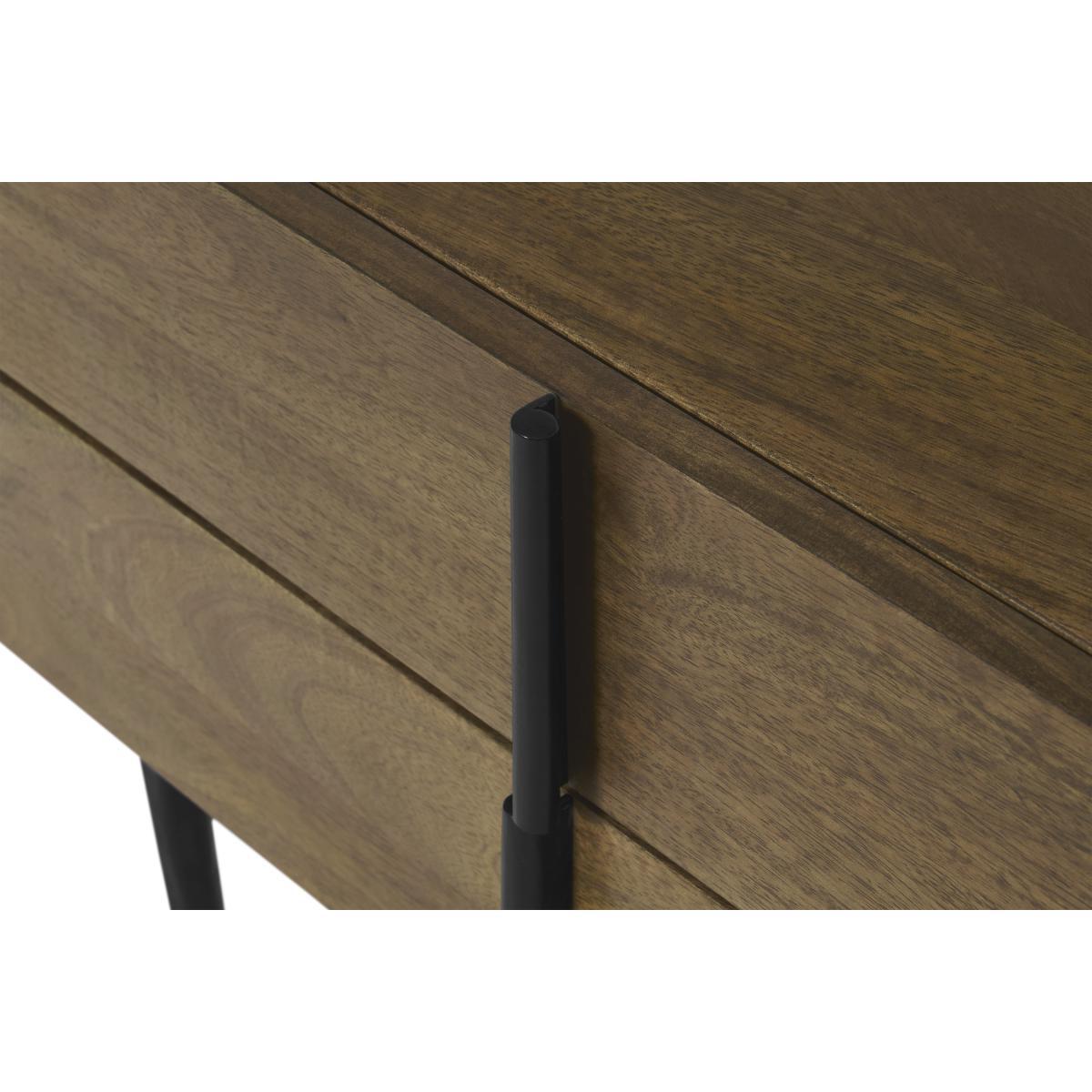 Rakara Bedside Table, Warm Chestnut Mango Wood – image 6
