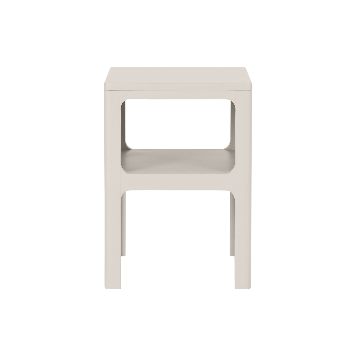 Bromley Bedside Table, Warm Grey – image 2