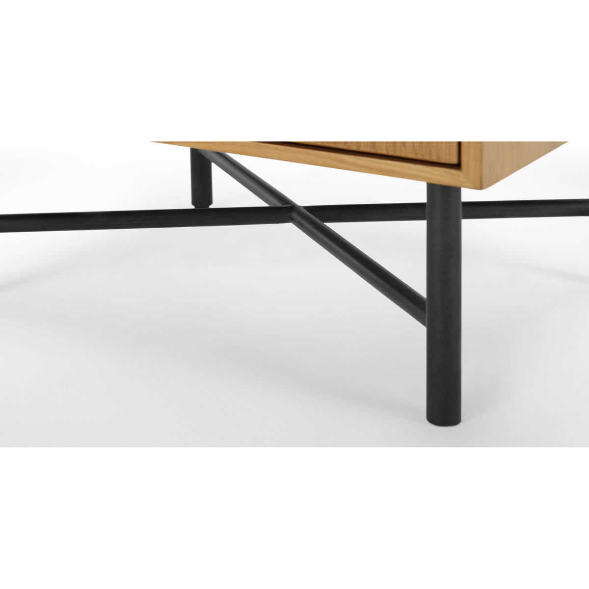 Dara Bedside Table, Oak & Concrete – image 5