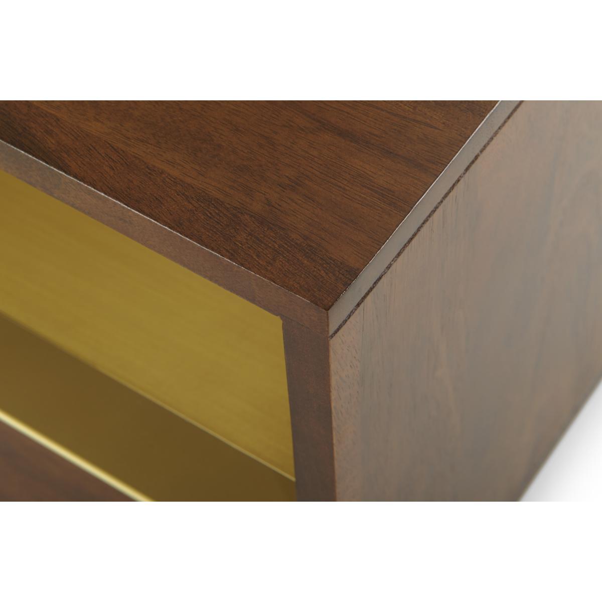 Anderson Bedside Table, Mango Wood & Brass – image 7