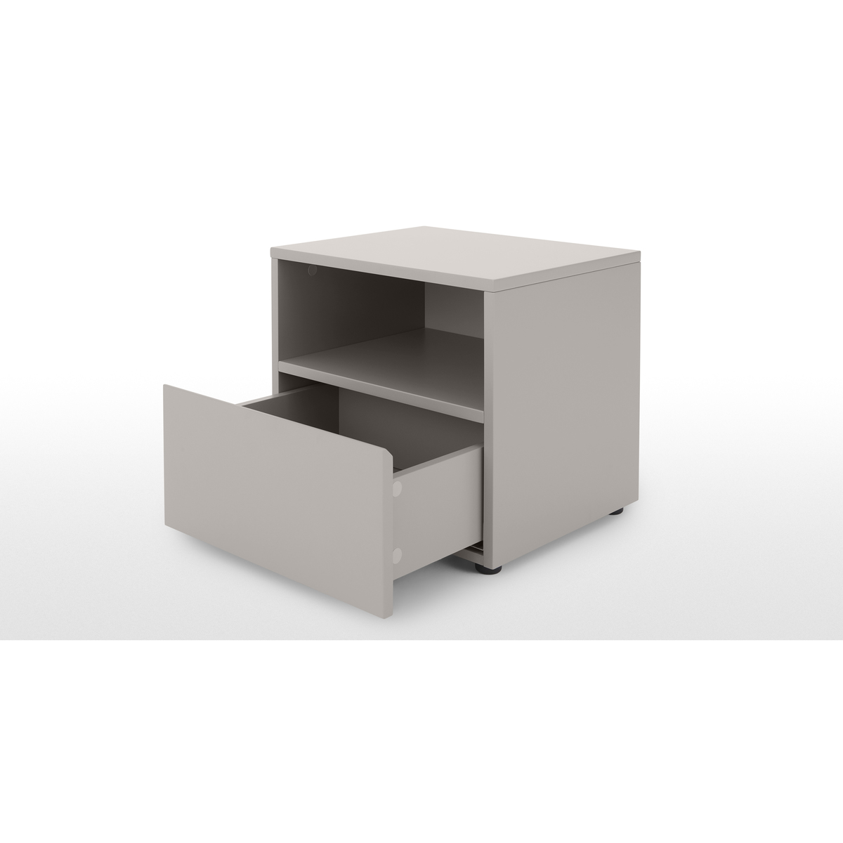 Senisa Bedside Table, Grey – image 5