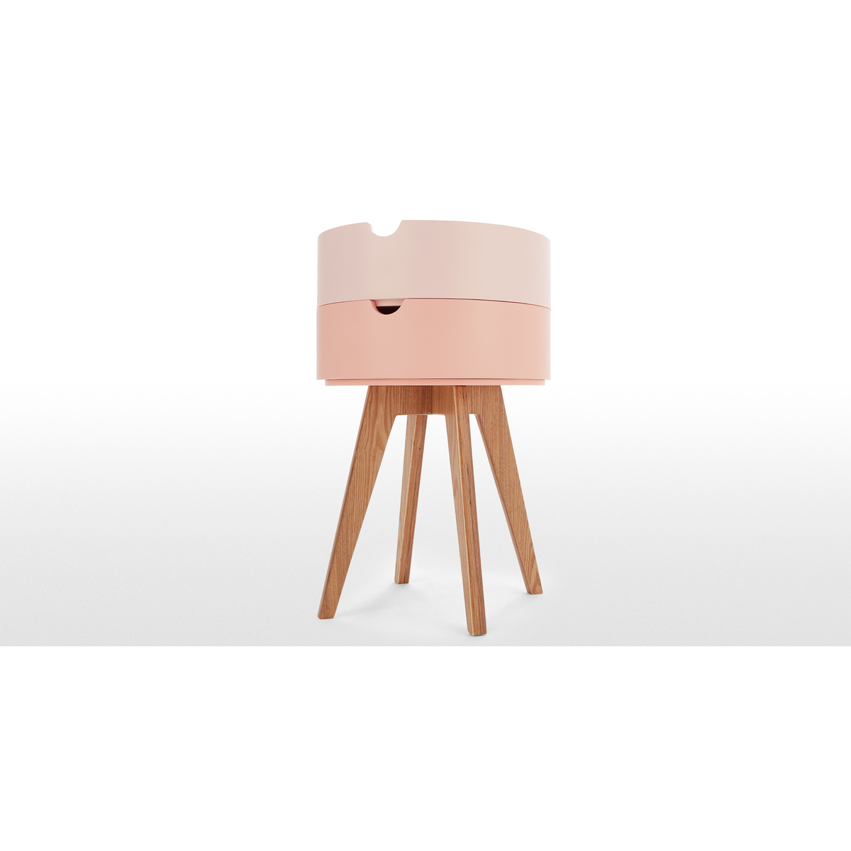 Cairn Bedside Table, Pink – image 5