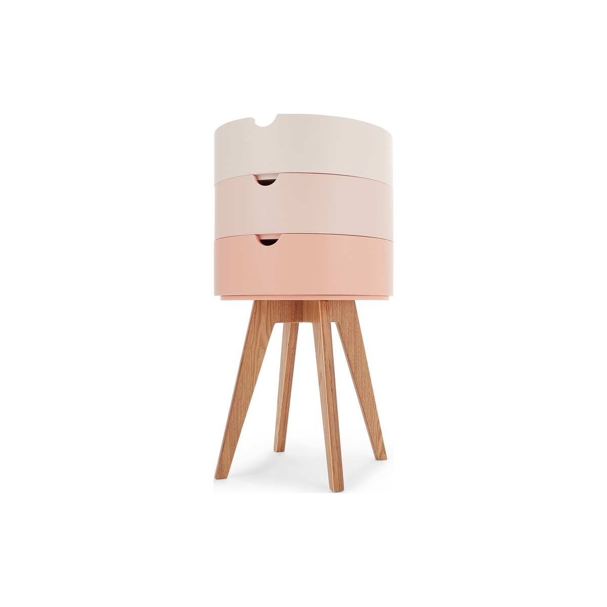 Cairn Bedside Table, Pink – image 2