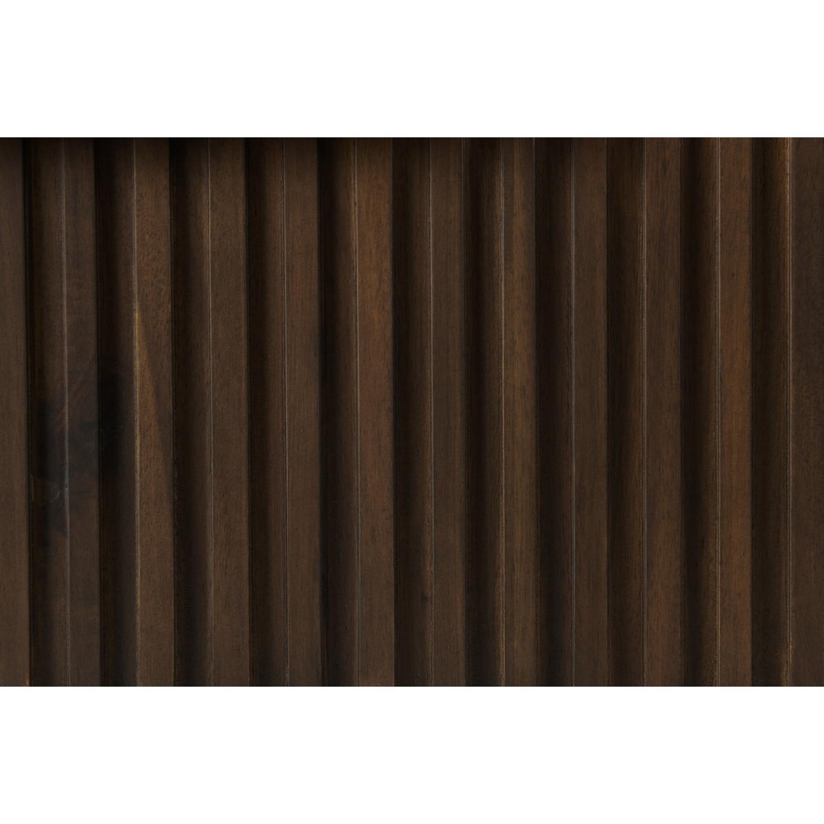 Anwick Bedside Table, Dark Stain Acacia & Black – image 7