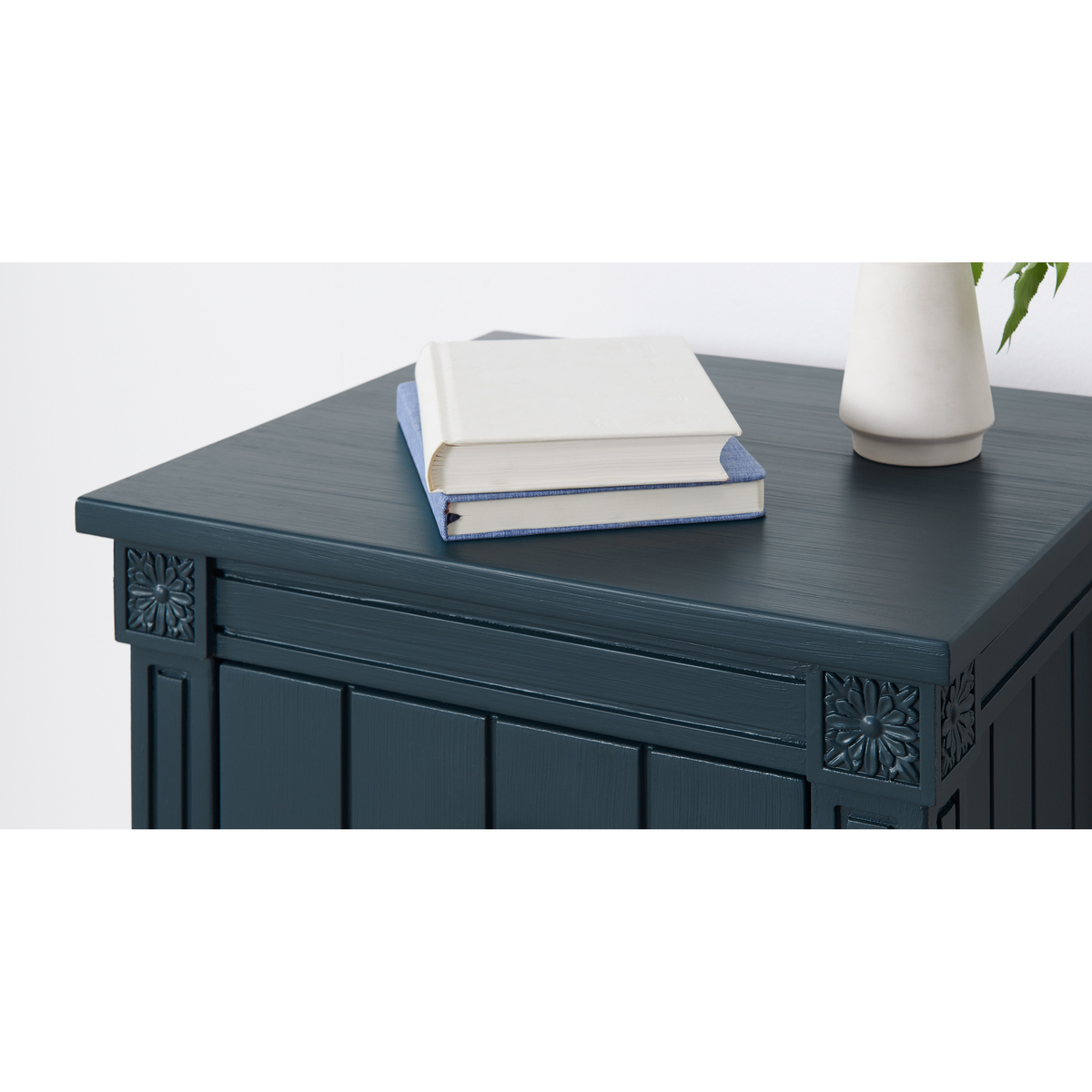 Bourbon Vintage Bedside, Dark Blue – image 5