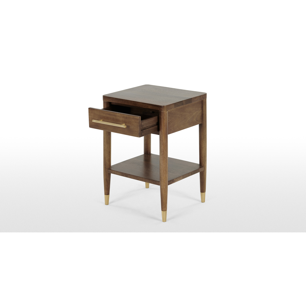 Hix Bedside Table, Mango & Brass – image 5