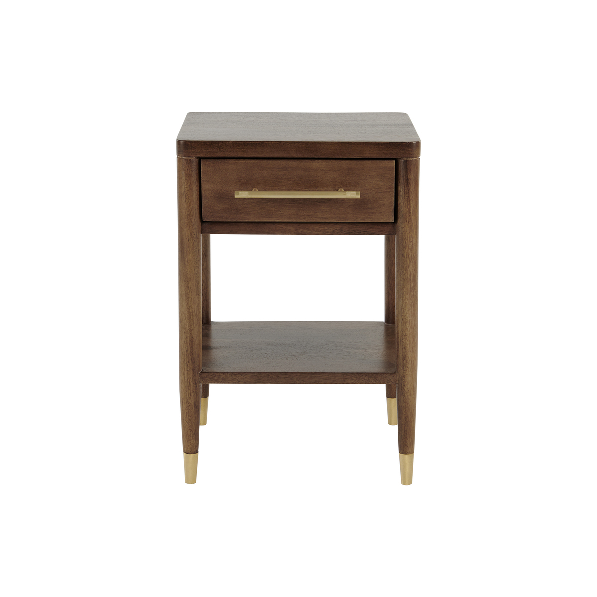 Hix Bedside Table, Mango & Brass – image 2