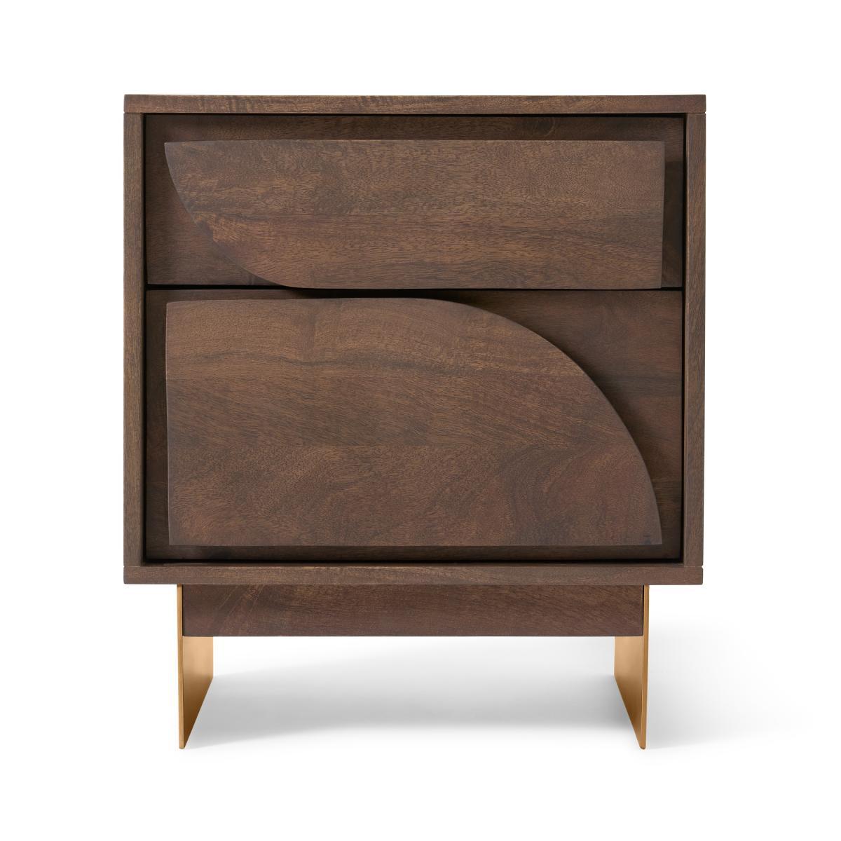 Keala Bedside Table, Mango Wood – image 2