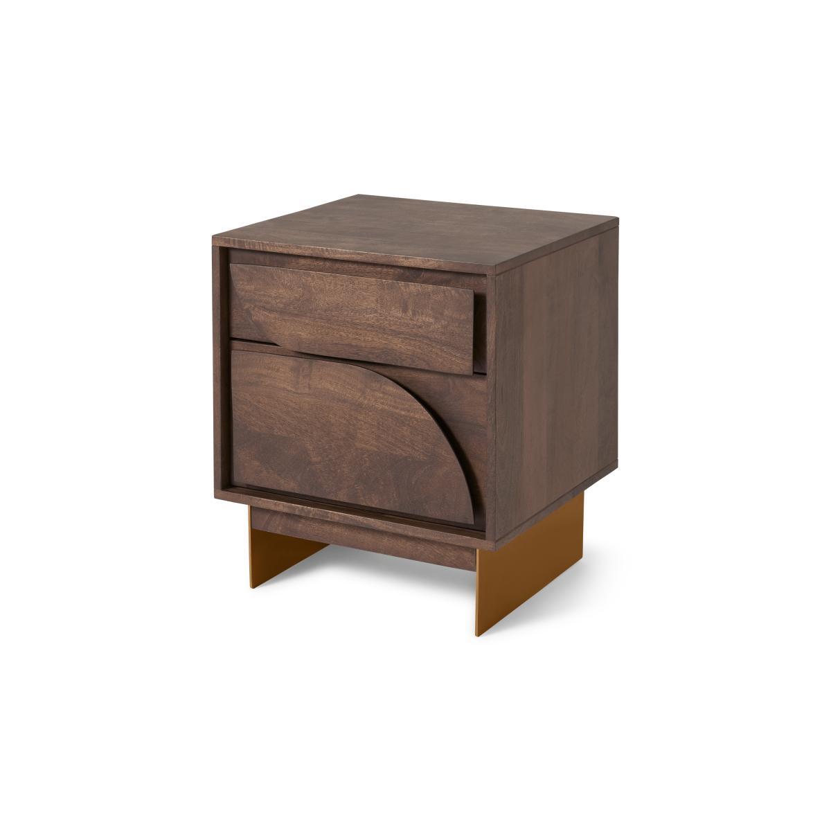 Keala Bedside Table, Mango Wood – image 3
