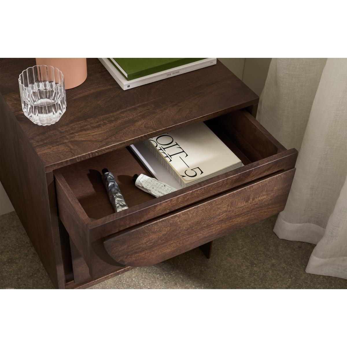 Keala Bedside Table, Mango Wood – image 5