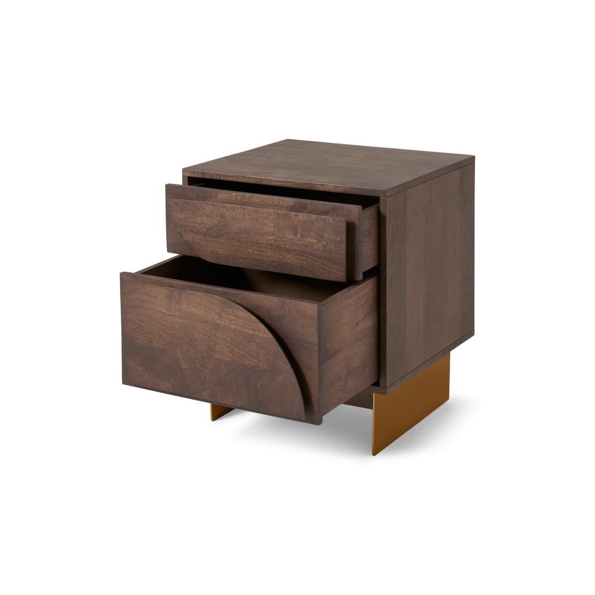 Keala Bedside Table, Mango Wood – image 6