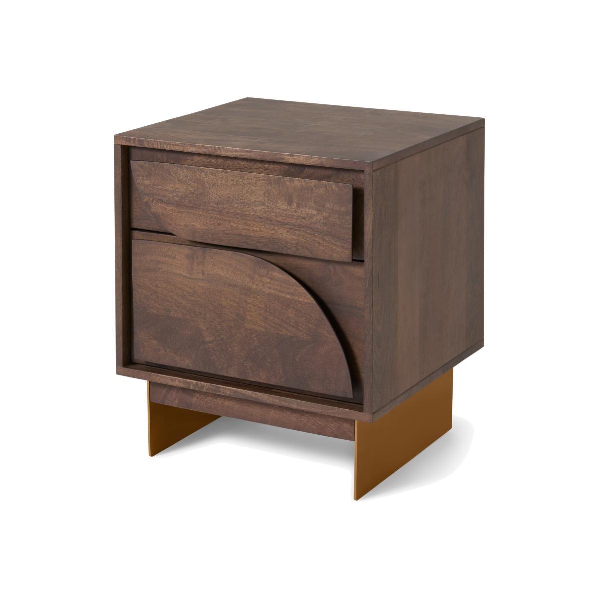 Keala Bedside Table, Mango Wood – image 1