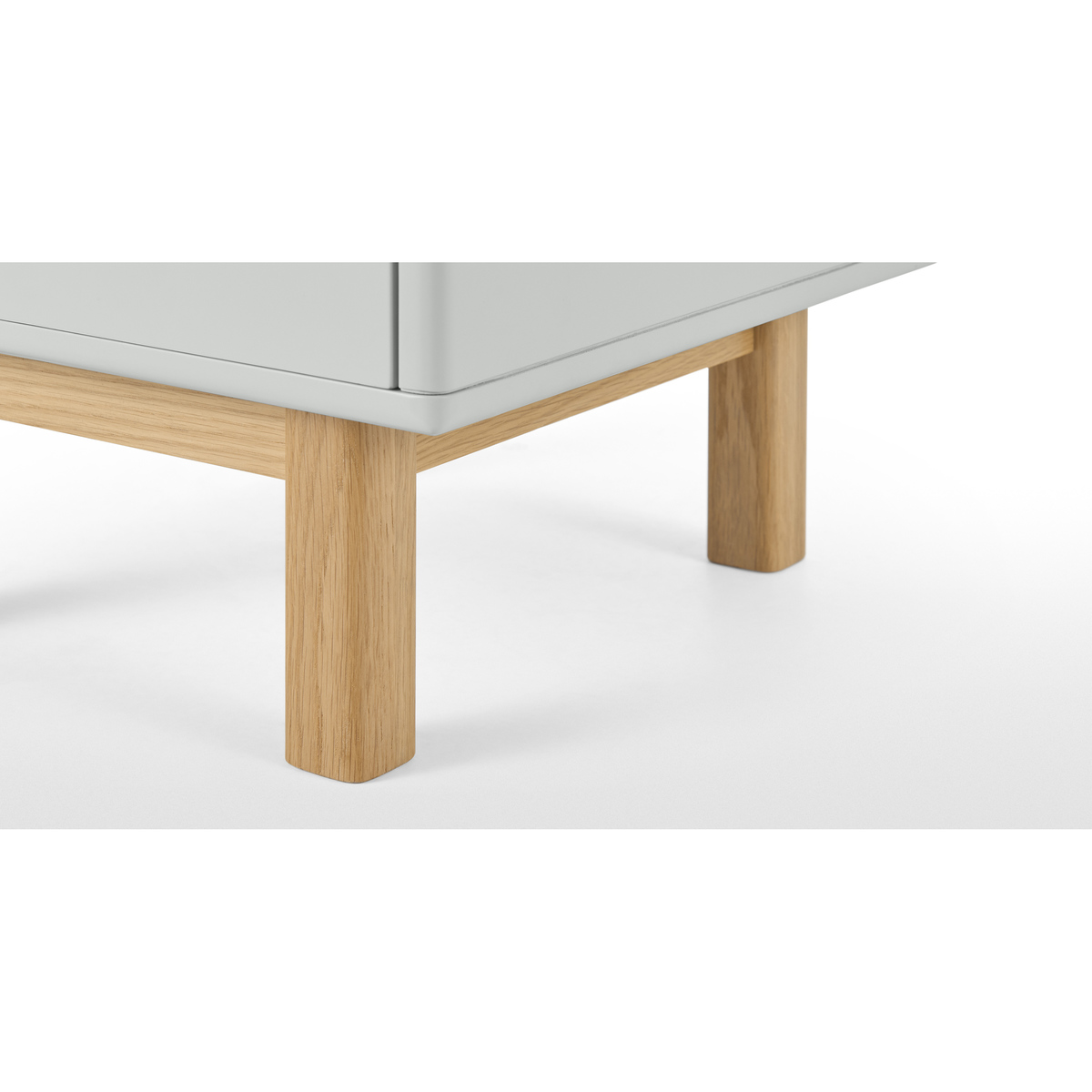 Jayden Bedside Table, Grey & Oak – image 6