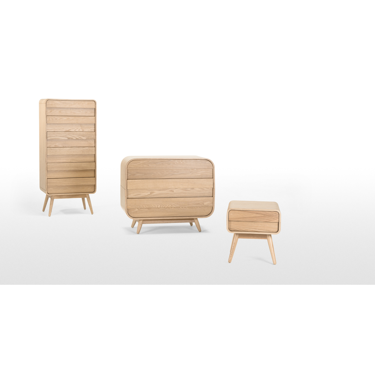 Esme bedside table, ash – image 7