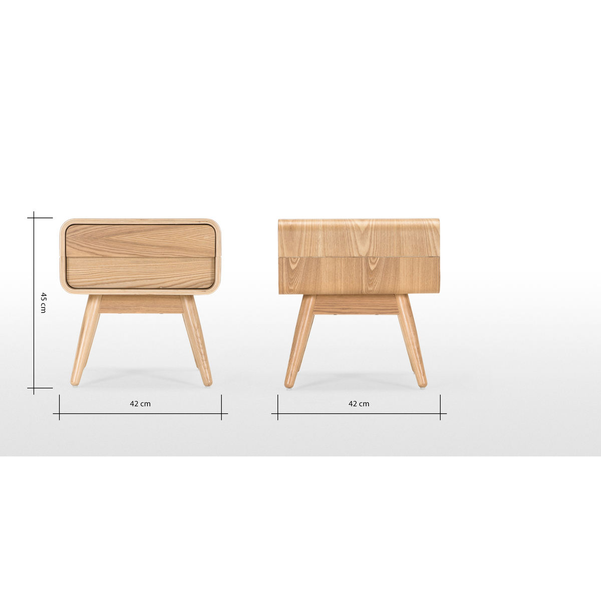 Esme bedside table, ash – image 9