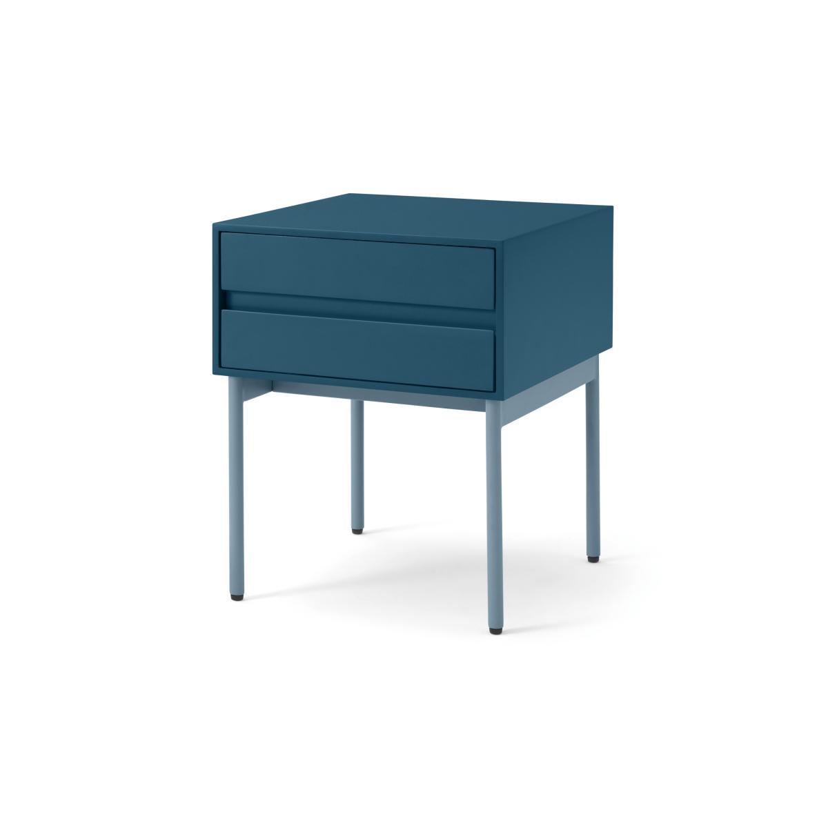 Donica Bedside Table, Sapphire Blue – image 3