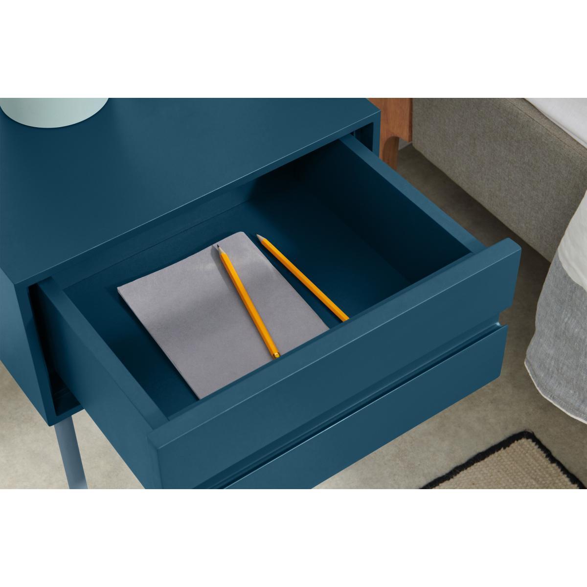 Donica Bedside Table, Sapphire Blue – image 5