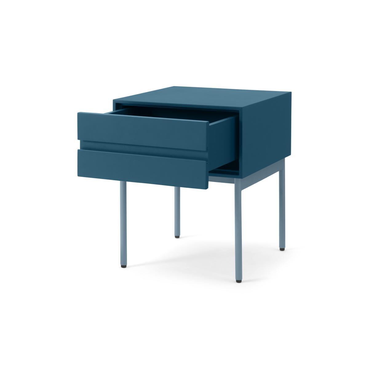 Donica Bedside Table, Sapphire Blue – image 6