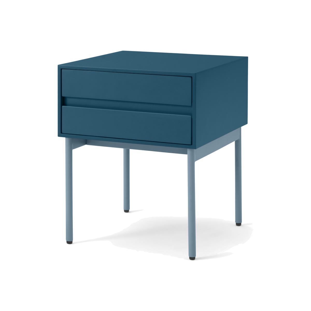 Donica Bedside Table, Sapphire Blue – image 1