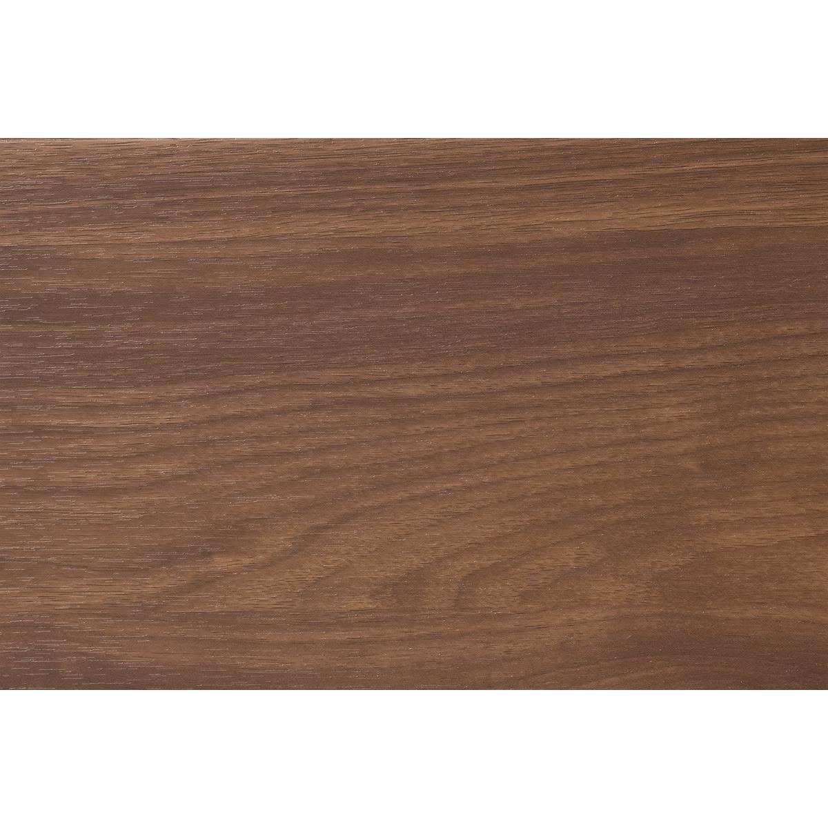 Elona Bedside Table, Walnut Effect & Black – image 7