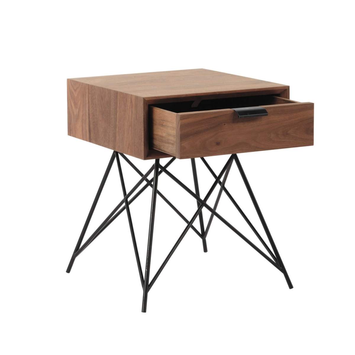 Vintage bedside table with drawer Berkley – image 2