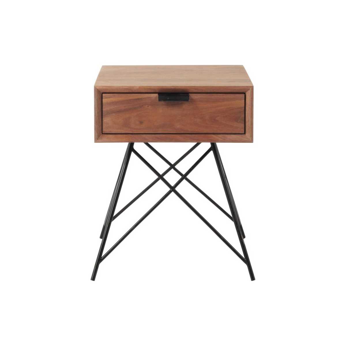 Vintage bedside table with drawer Berkley – image 1