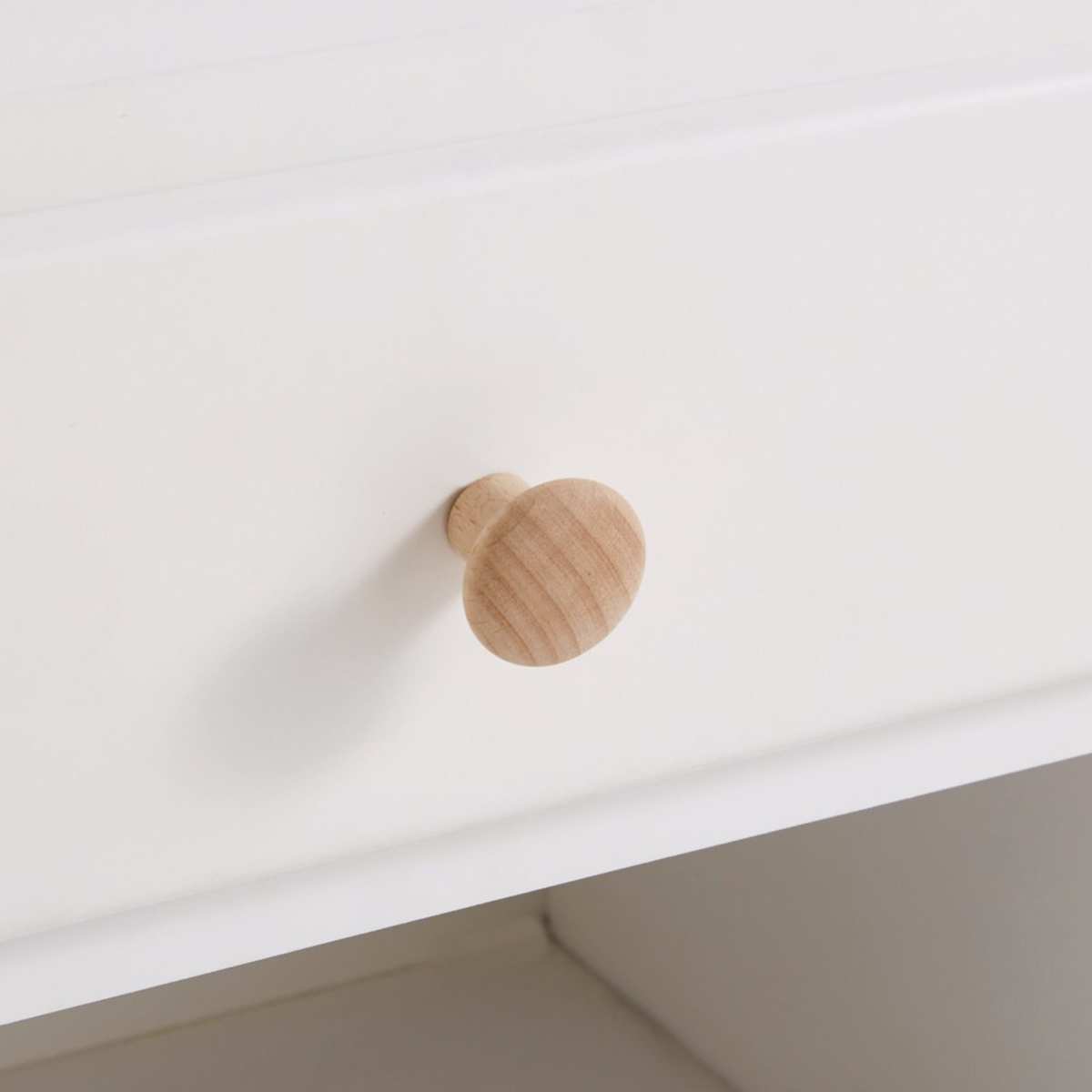 White Vintage 1-Drawer Bedside Table Sweet – image 4