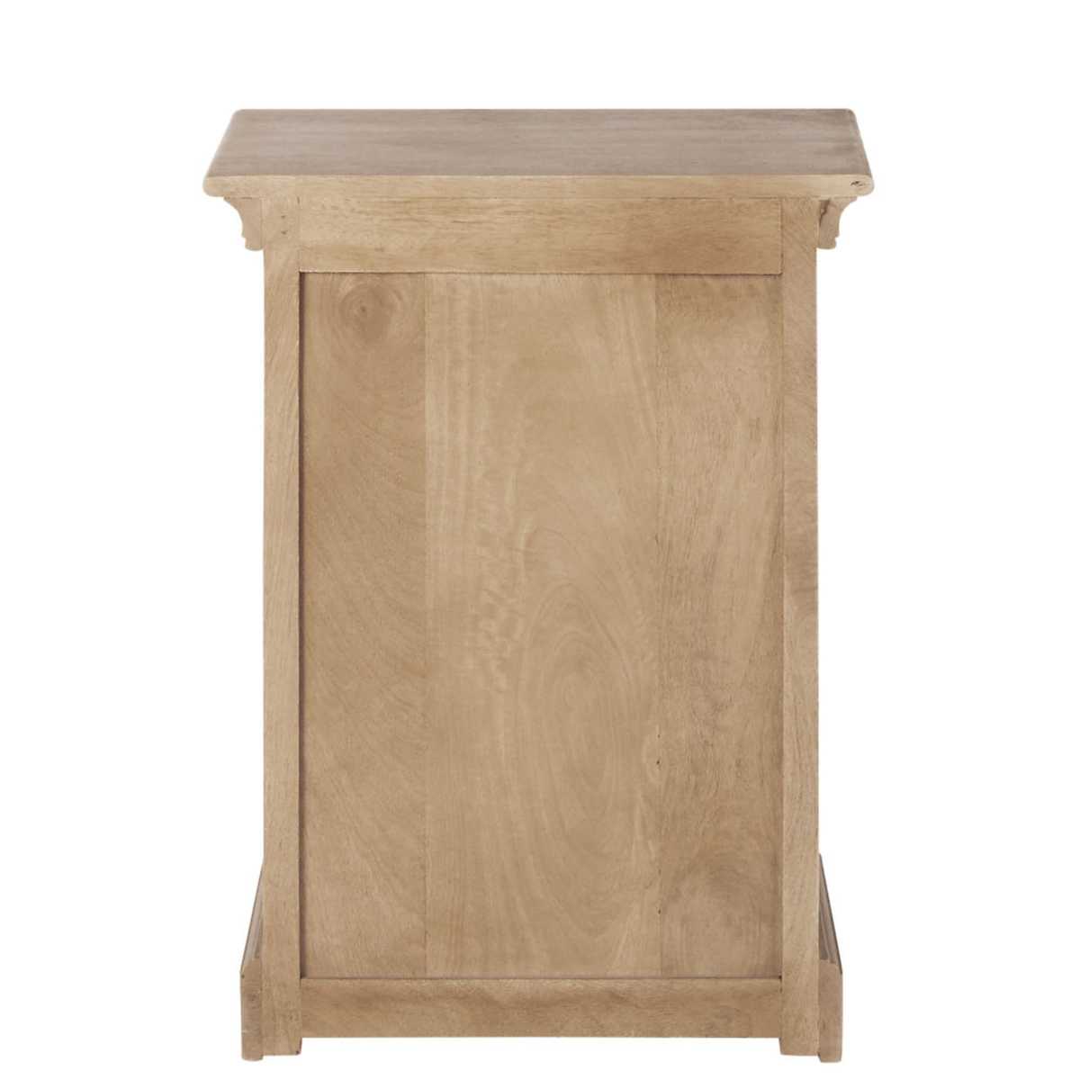 Bedside table with drawer in mango wood, L 45 cm Naturaliste – image 2