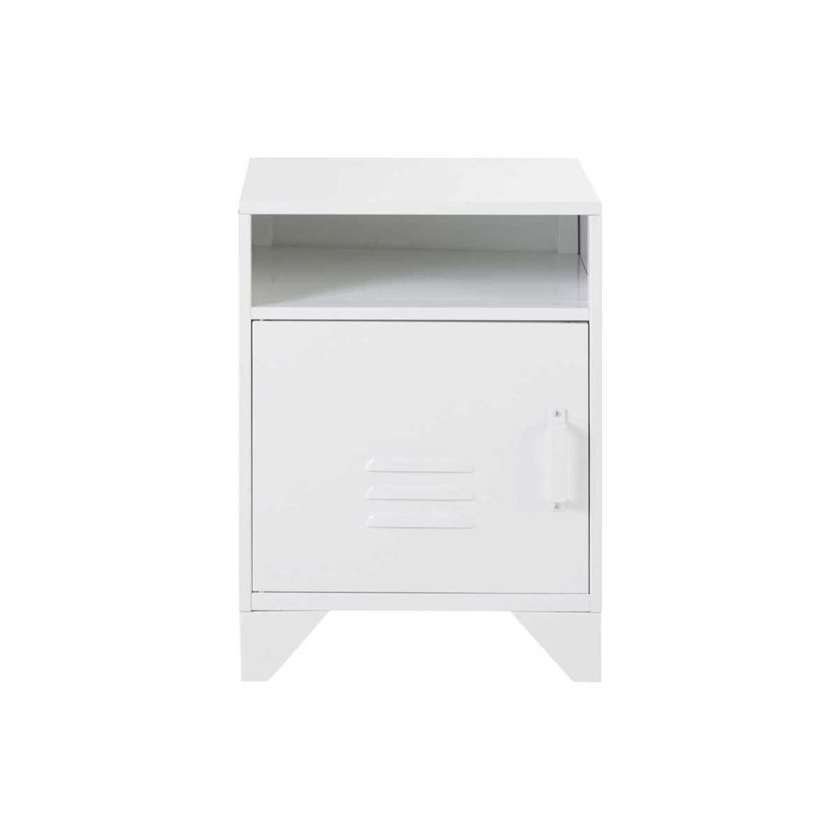 White Metal Bedside Table Sunset universe – image 2