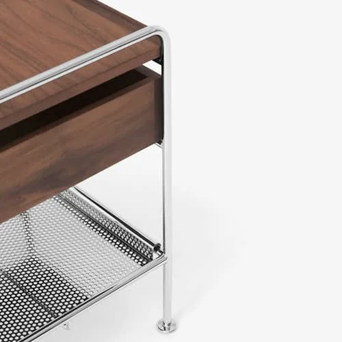 Alima NDS3 Bedside table wood brown / Drawer - &tradition – image 4