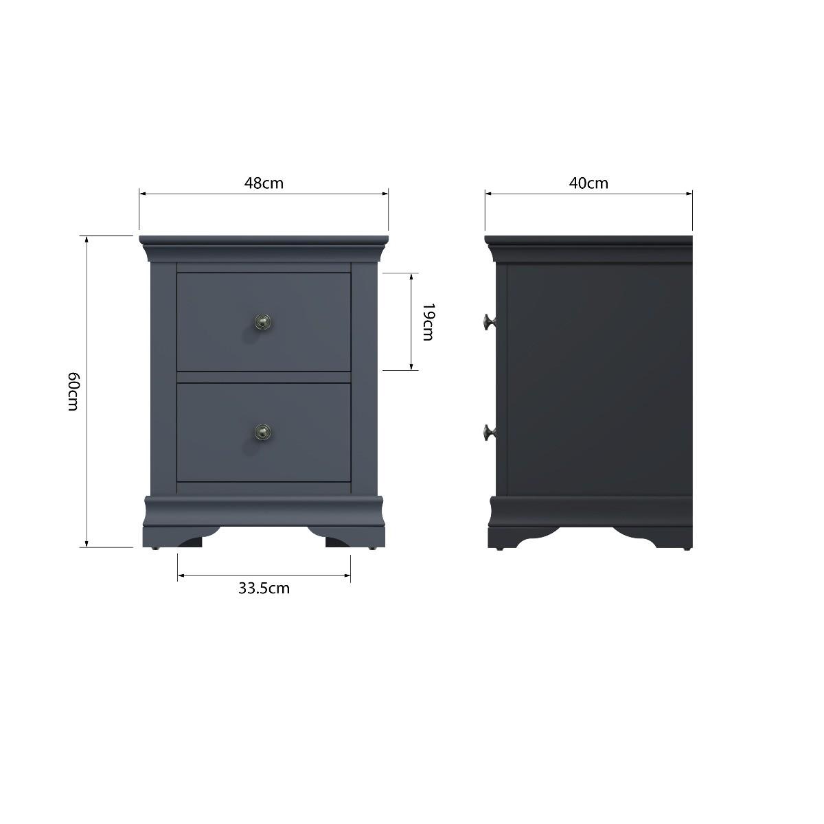 Simone Large Bedside – image 9