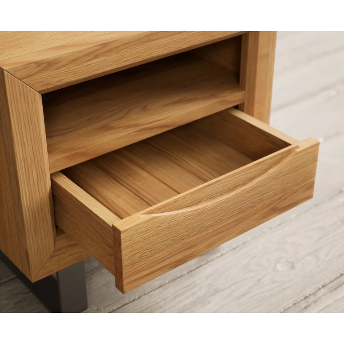 Parker Solid Oak Bedside Table – image 7