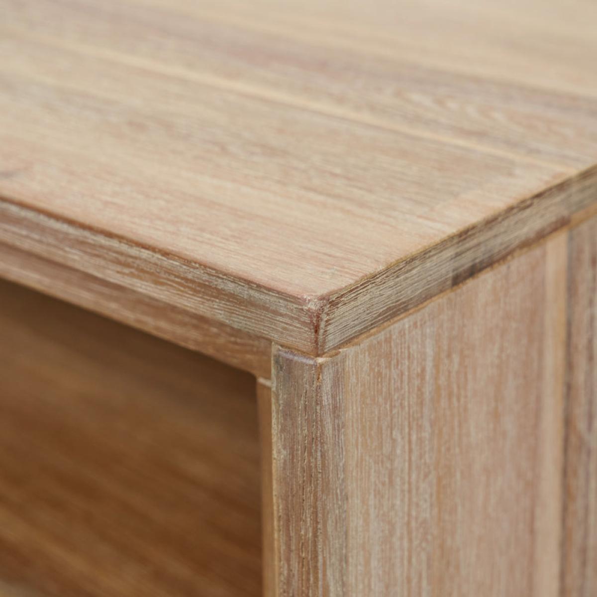 Olivia's Martha Acacia Wood Bedside Unit – image 6