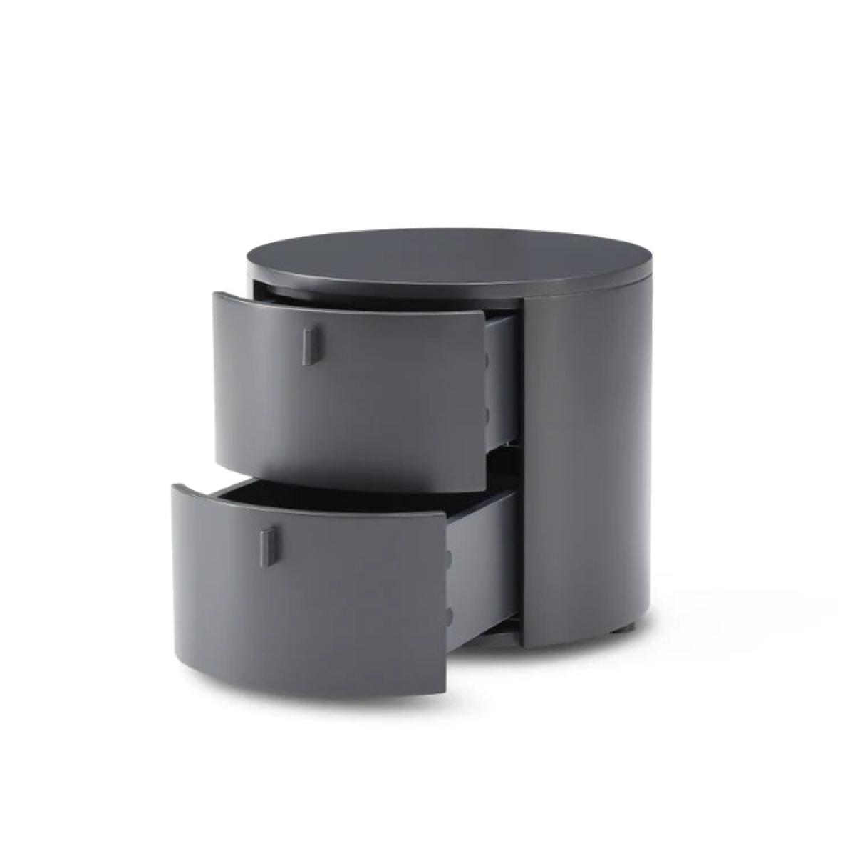 Tommy Franks Sims Bedside Table in Matte Anthracite – image 3