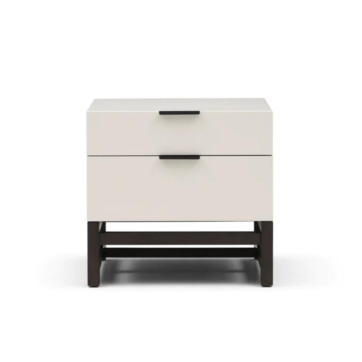 Tommy Franks Webb Bedside Table in Matte Beige – image 2