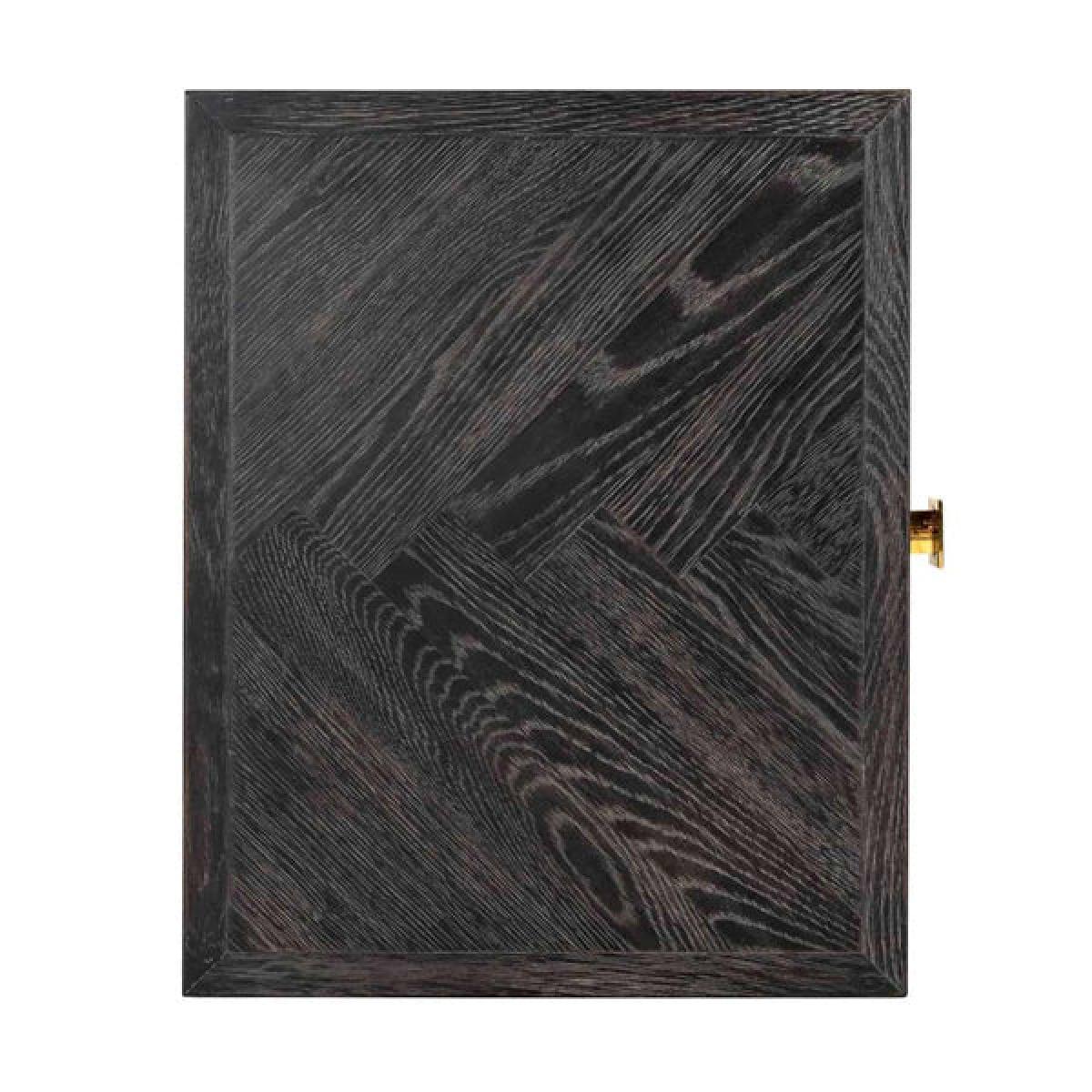 Richmond Blackbone 1 Drawer Gold Bedside Table – image 4