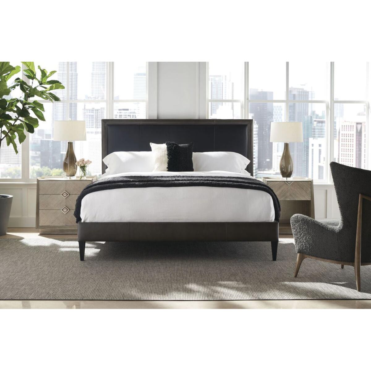 Caracole Classic Criss Crossed Bedside Table – image 2