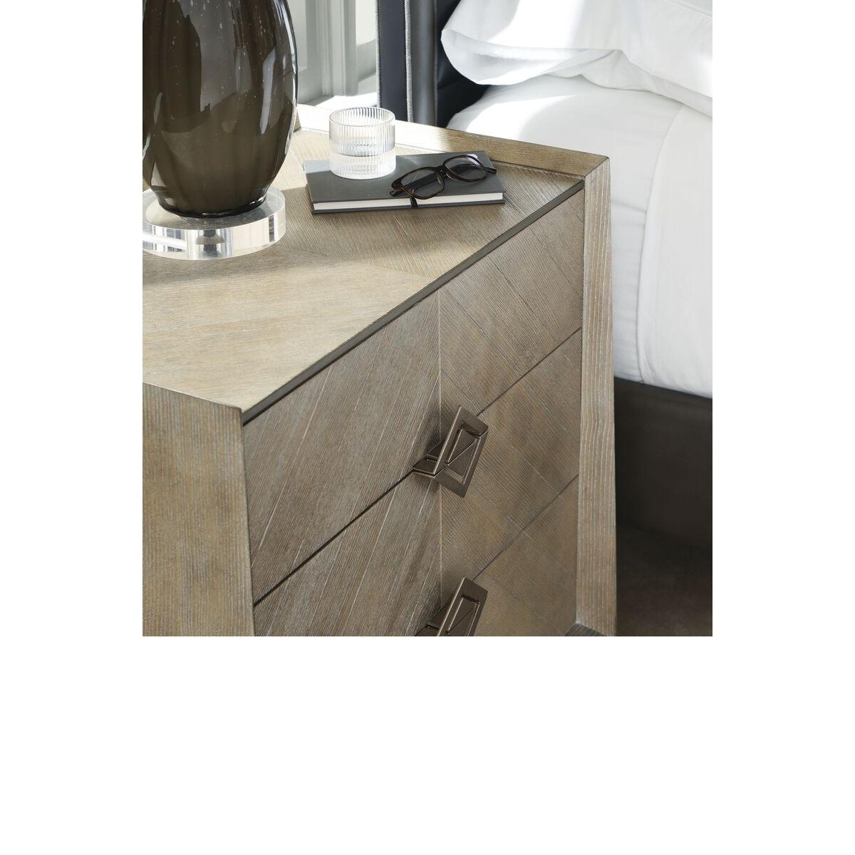 Caracole Classic Criss Crossed Bedside Table – image 4