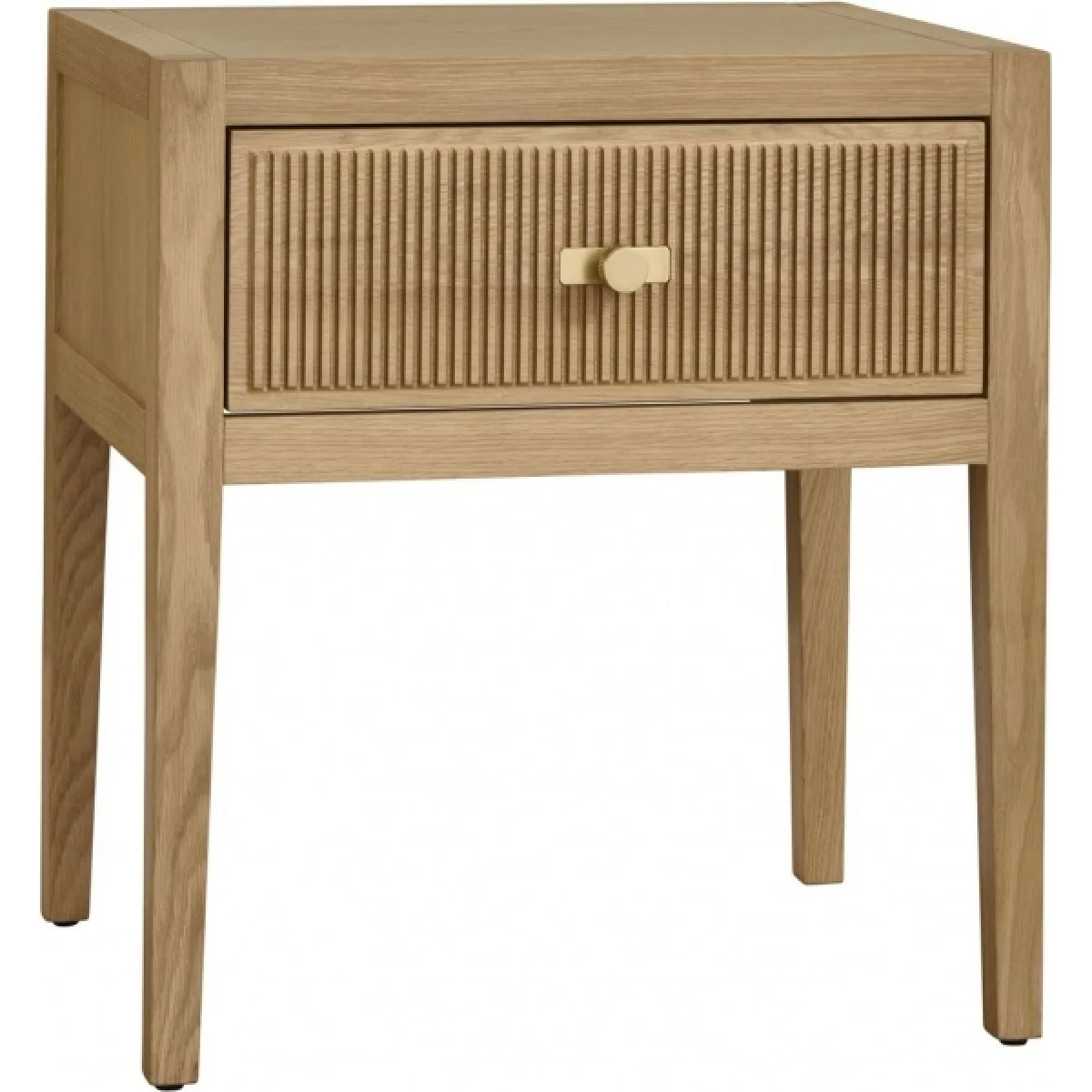 Illinois 1 Drawer Night Stand - Oak – image 5