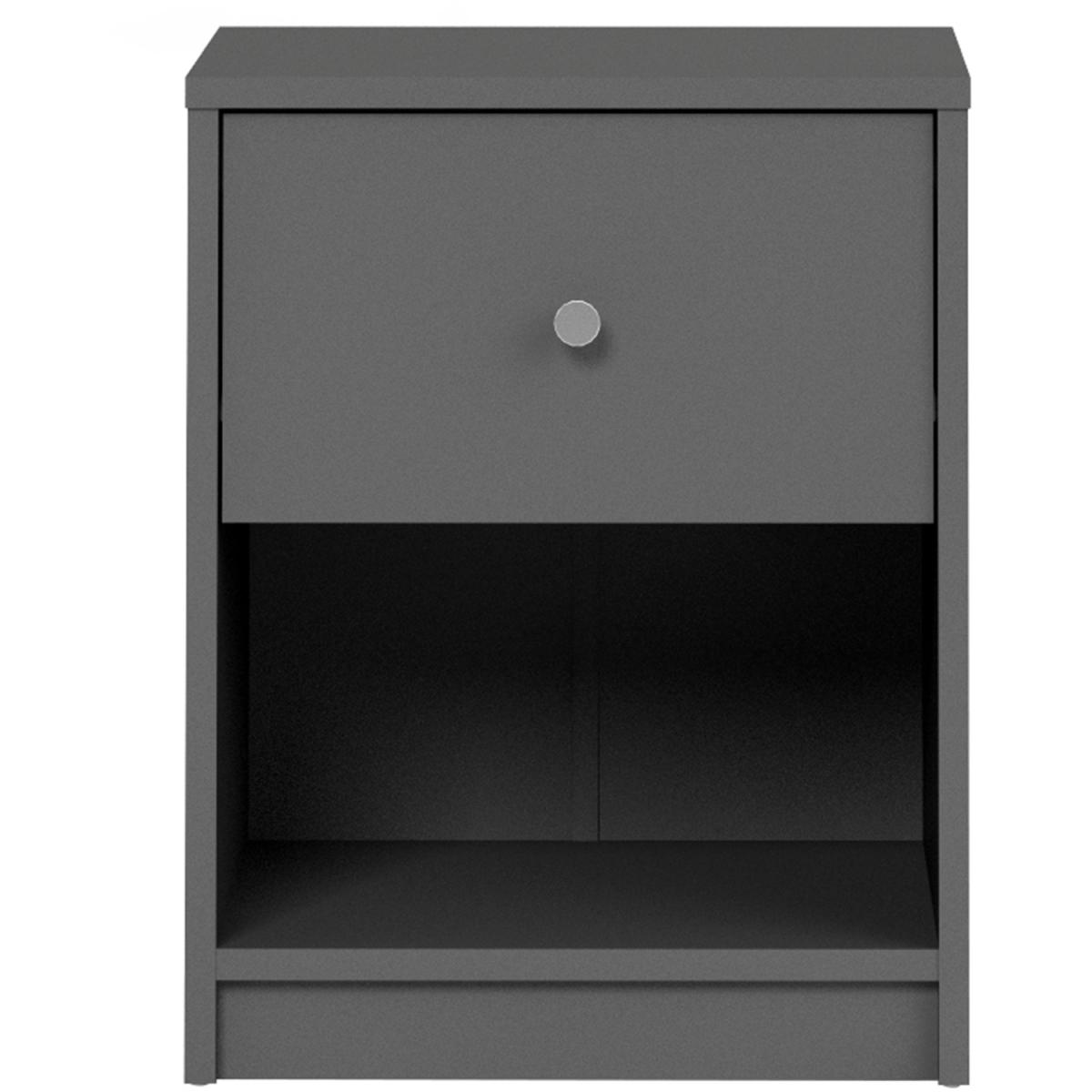 Millie Bedside One Drawer - Dark Walnut – image 13