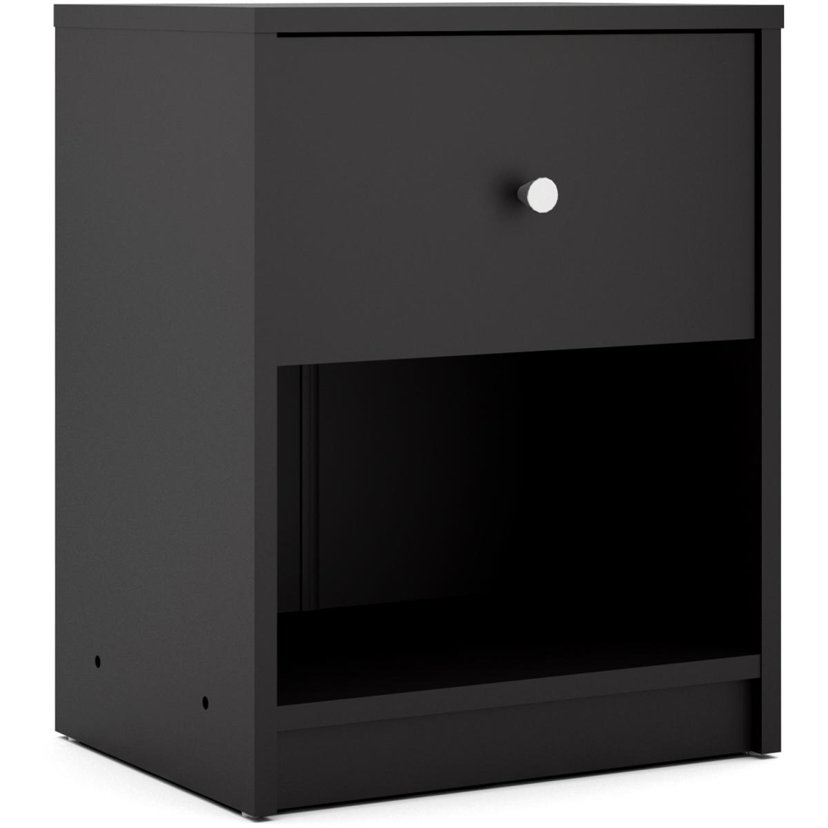 Millie Bedside One Drawer - Dark Walnut – image 14