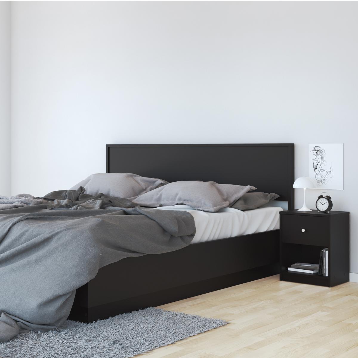 Millie Bedside One Drawer - Dark Walnut – image 16