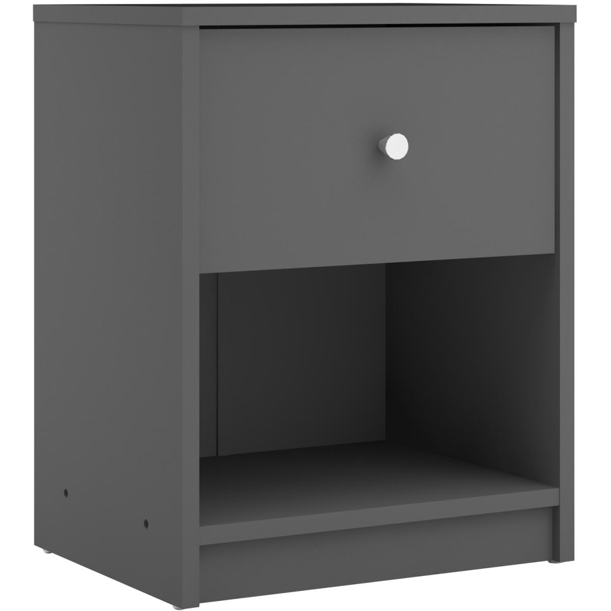 Millie Bedside One Drawer - Dark Walnut – image 20