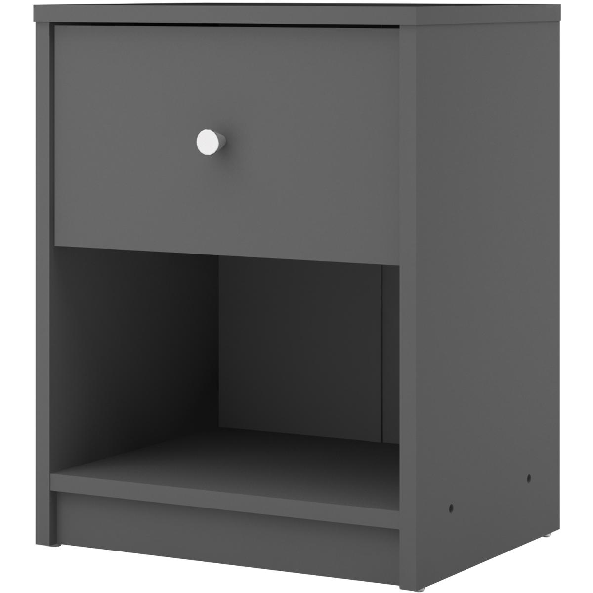 Millie Bedside One Drawer - Dark Walnut – image 21