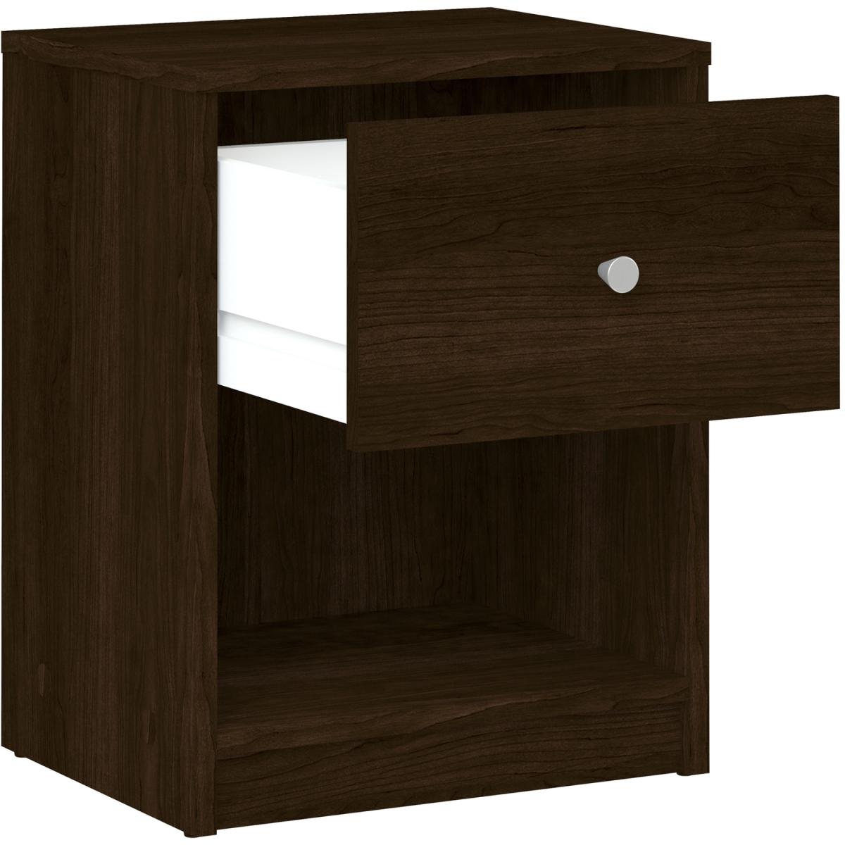 Millie Bedside One Drawer - Dark Walnut – image 4