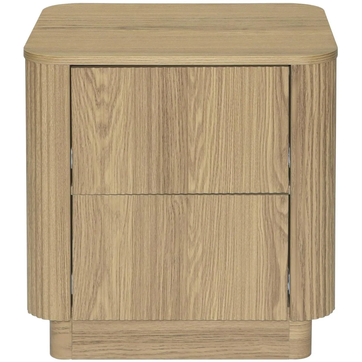 Winthorpe 2 Drawer Bedside Oak - Oak effect – image 5